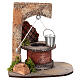 Studnia do szopki neapolitańskiej 10 cm, 15x15x10 cm, korek malowany s1