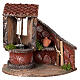 Ambientazione pozzo con mensola presepe napoletano 8-10 cm 15x15x10 cm s1
