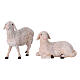 Presepe natività Rudolf con capanna Altea 12 cm Valgardena LED s6