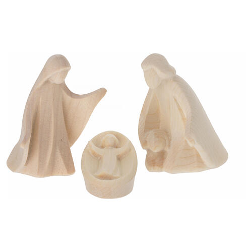 Presepe Altea naturale Valgardena figure Aram 7 cm 16 pezzi 2