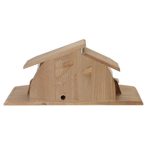 Szopka Altea z naturalnego drewna Valgardena, figurki Aram 7 cm, 16 sztuk 9