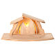 Presepe Altea colorato figure Aram 7 cm Valgardena 16 pezzi LED s9