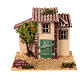 Rural house with tree, 20x15x15 cm, for 6 cm Nativity Scene s1