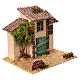 Rural house with tree, 20x15x15 cm, for 6 cm Nativity Scene s3