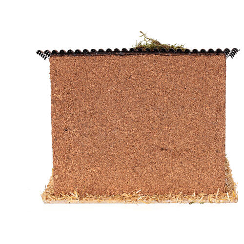 Bauernhof mit Zaun, für 6-cm-Krippe – 20 × 15 × 15 cm 4