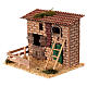 Ferme avec clôture 20x15x15 cm crèche 6 cm s2