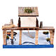 Tratto di mare: Trabocco con tratto di mare 20X15X15 cm presepe 6 cm s6