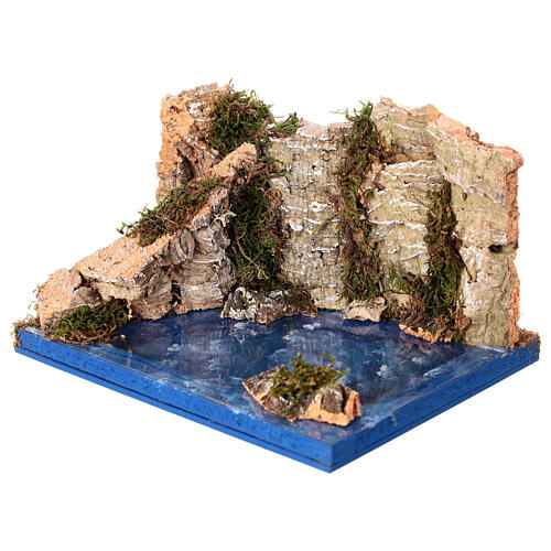 Seaside area: Sea cliff 20x10x15 cm 3