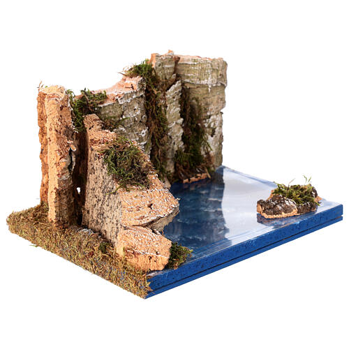 Seaside area: Sea cliff 20x10x15 cm 4