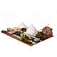 Tratto di mare: Saline 25x15 cm presepe 10 cm s3