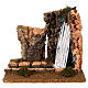 Cork river unit: waterfall with river, 25x15x20 cm s1