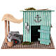 Fisherman's hut, 15x20x10 cm, for 6 cm Nativity Scene s1