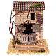 Stable with light bricks, 15x15x15 cm, for 6-8 cm Nativity Scene s1