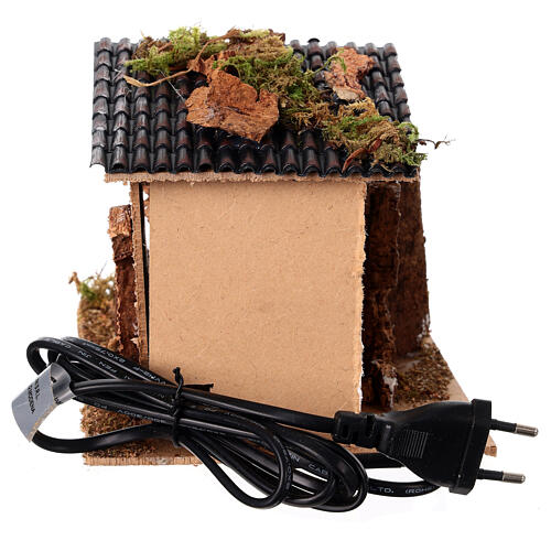 Szene mit Schmied in Bewegung, für 10 cm Krippe, Moranduzzo 4