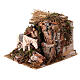 Szene mit Stallknecht in Bewegung, für 10 cm Krippe, Moranduzzo s2