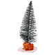 Pine on snowy rock figurine h. 12cm s2