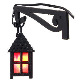 Low voltage wall lamp figurine