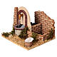 Fontaine avec bassine claire 15x10x15 cm crèche 12 cm s2