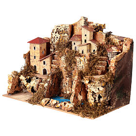 Setting for 4 cm Nativity Scene, 30x15x20 cm