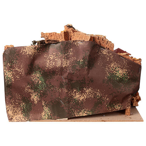 Ambientazione 30x15x20 cm per presepe 4 cm 4