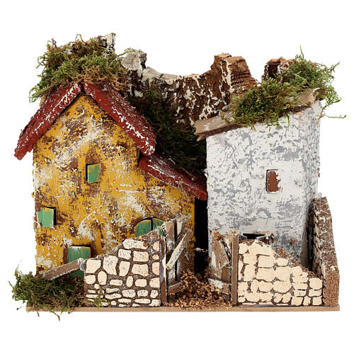 Farmhouse for 8-10 cm Nativity Scene, 15x20x15 cm 1