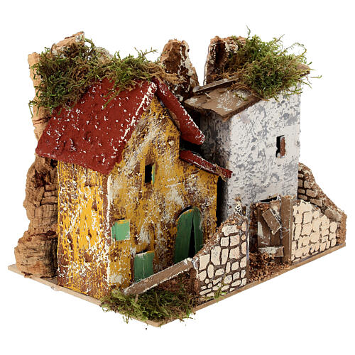 Farmhouse for 8-10 cm Nativity Scene, 15x20x15 cm 2