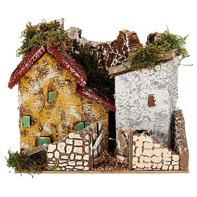 Caserío 15x20x15 cm para belén 8-10 cm