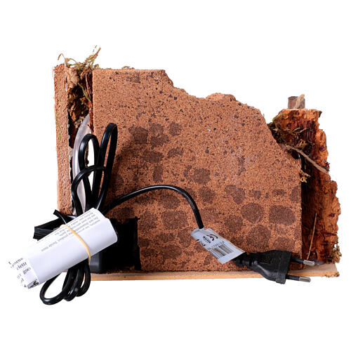 Brunnen-Waschplatz mit Wasserfunktion, für 8–10-cm-Krippe – 15 × 20 × 20 cm 5