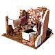 Fountain with hanging clothes and pump, 15x20x20 cm, for 8-10 cm Nativity Scene s4