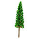 Miniature cypress tree, plastic 6-10 cm nativity Moranduzzo s1