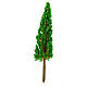 Miniature cypress tree, plastic 6-10 cm nativity Moranduzzo s2