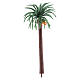 Palmeira plástico para presépio Moranduzzo com figuras de 4-8 cm de altura média s1