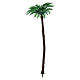 Plastic palm tree figurine, 10-14 cm nativity Moranduzzo s2