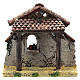 Nativity scene setting, house fornt ruin Moranduzzo in resin for 4-6 cm statues s1