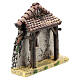 Miniature house facade, for 4-6 cm Moranduzzo nativity resin s3