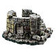 Nativity scene setting, castle ruins Moranduzzo in resin for 4-6 cm statues s3