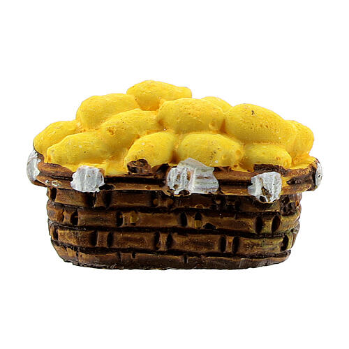 Kosz ziemniaków 2x3 cm do szopek 10 cm 1