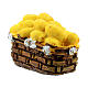 Miniature potato basket 2x3 cm, for 10 cm nativity s2