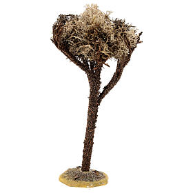 Árvore com base em miniatura para presépio com figuras altura média 8-10 cm