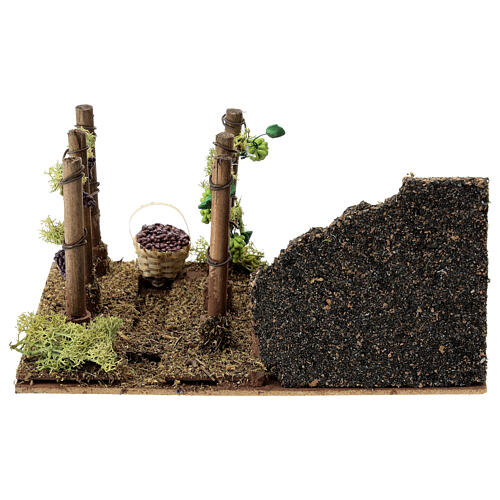 Vineyard figure 20x15x10 cm 8 cm nativity 4