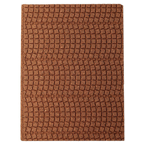 Painel cortiça muro/pavimentação para presépio 33x25 cm 1