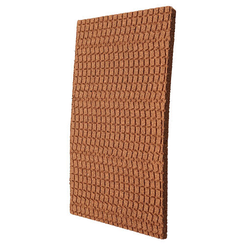 Painel cortiça muro/pavimentação para presépio 33x25 cm 2