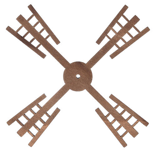 Mühlenflügel für Windmühle, im flämischen Stil, 13 cm 1