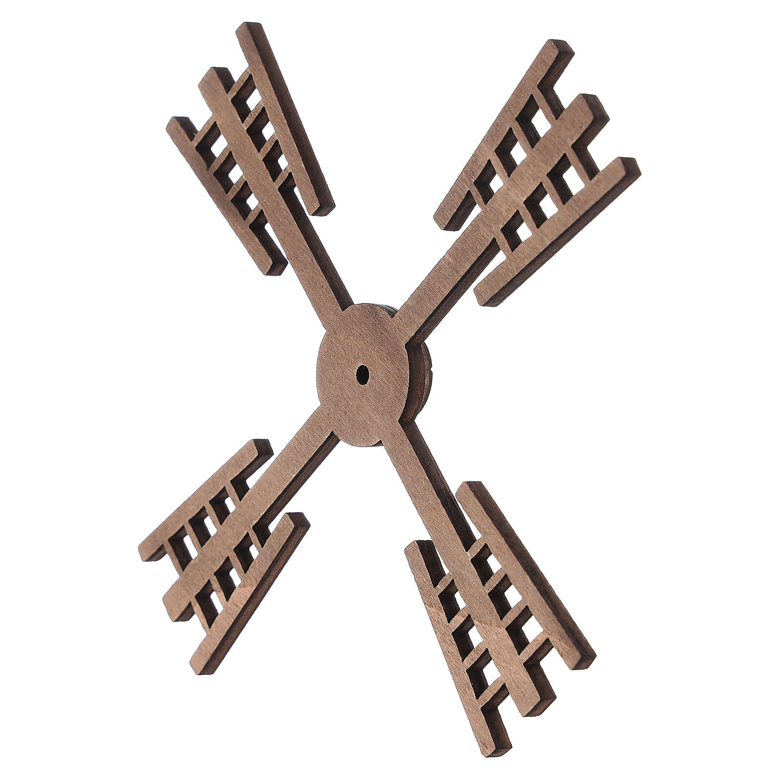 Ancien Moulin à Eau Crèche 20x15x20 Cm | Vente En Ligne Sur