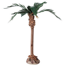 Miniature palm tree with wood trunk 15 cm