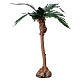 Miniature palm tree with wood trunk 15 cm s2