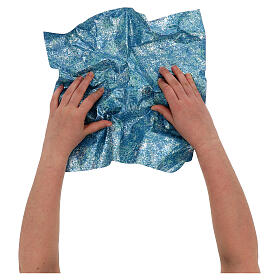 Mouldable paper glossy water effect 35x35 cm