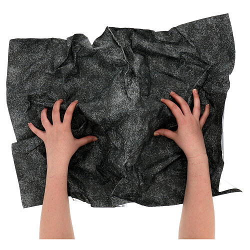 Mouldable paper, rock effect 35x35 cm 2