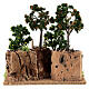 Citrus grove for Nativity scene 19x15x19 cm: setting with fruit trees s4