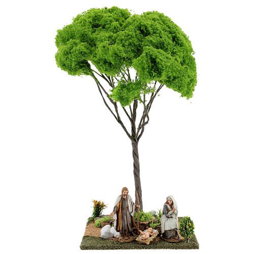 Tree for Nativity scene, maple, size 20x20x38 cm 5